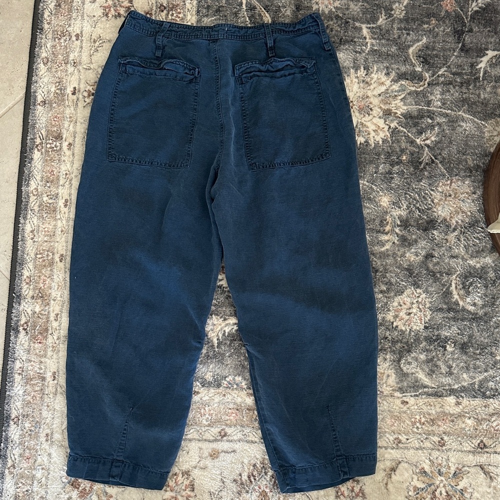 Anthropologie Linen Blend Pants - Picture 4 of 5